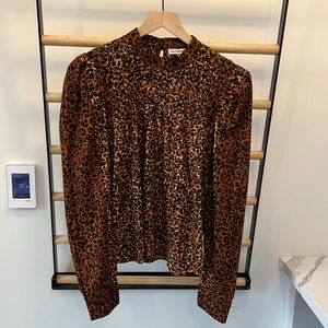 Ulla Johnson puff sleeve blouse size 4